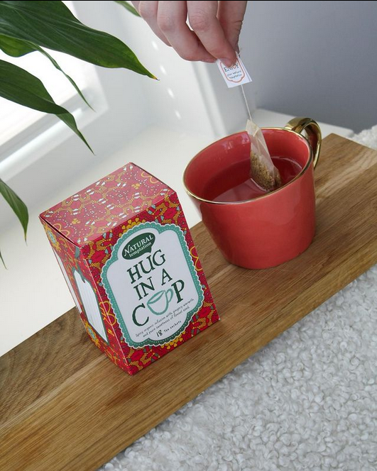 "Hug in a Cup" herbal tea with ginger and fennelseed – Natural Temptation