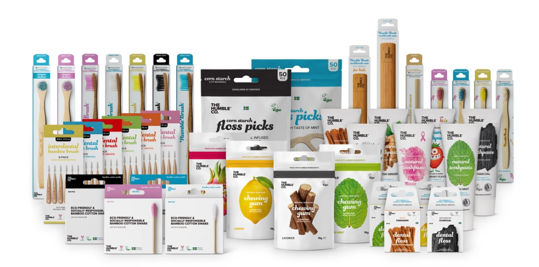 Opzetborstels - Bamboe - 4-pack - Philips Sonicare - Humble Brush