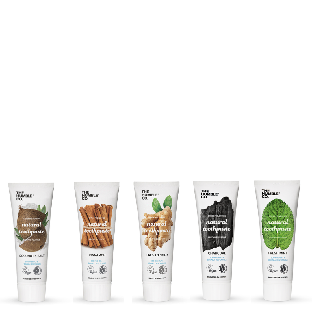Tandpasta Charcoal met fluoride - Humble Co.
