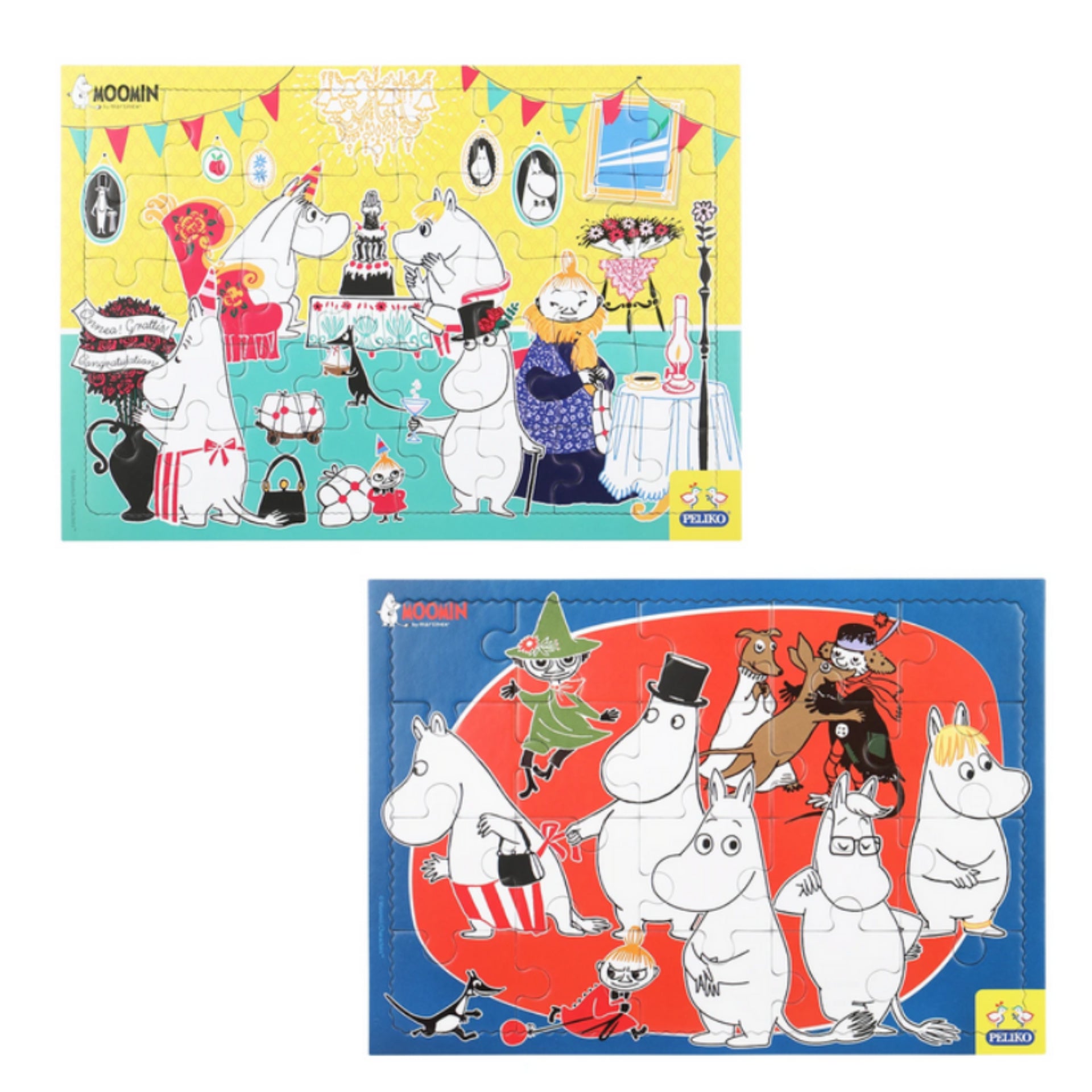 Tray Puzzle Set A4 20 & 40 Pieces - Set 2 – Moomin