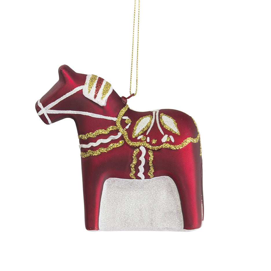 Kerstbal / ornament Dalahorse - Pluto Produkter