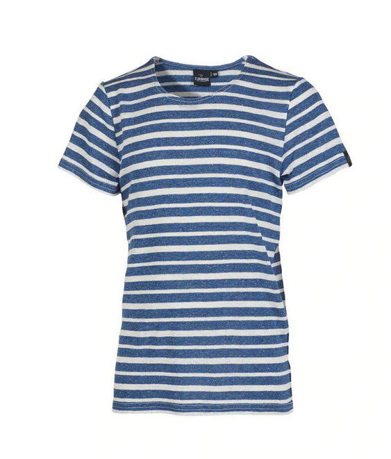T-shirt JR Linum Denim Linnen Mix - Ivanhoe of Sweden