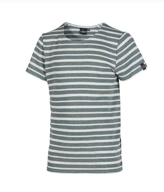 T-shirt JR Linum Lichen Green Linnen Mix - Ivanhoe of Sweden