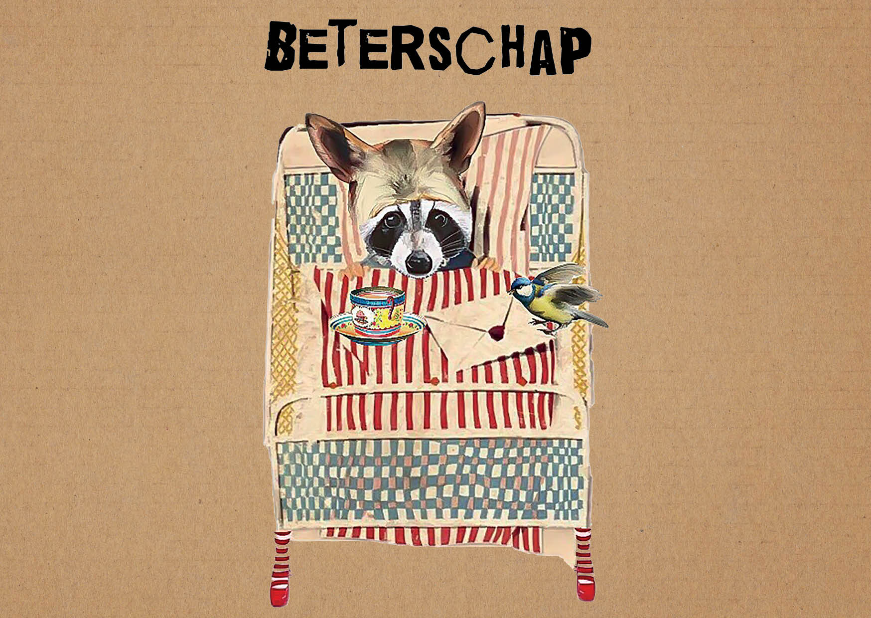 Caatje Wenskaart Beterschap – Zintenz Organic Cards