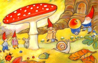 Kaart Kabouters - Geertje van der Zijpp