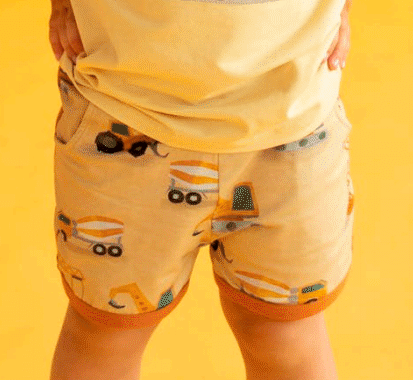 Korte broek Big Building Site - Curious Stories