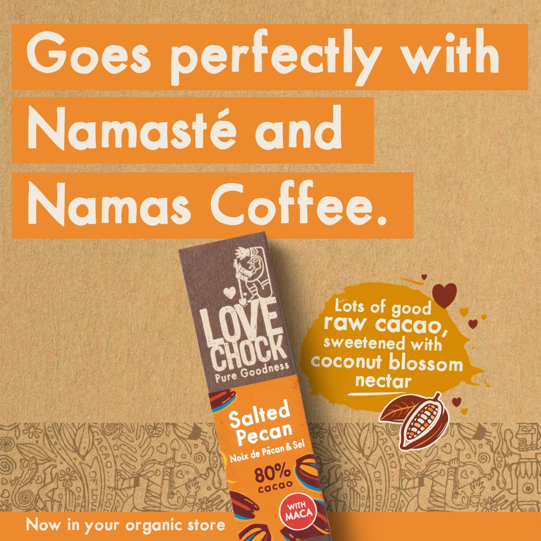 Bio Chocolade Salted pecan (glutenvrij & vegan) - Lovechock