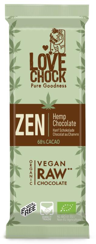 Bio Chocolade Hemp Mini Tablet (glutenvrij & vegan) - Lovechock