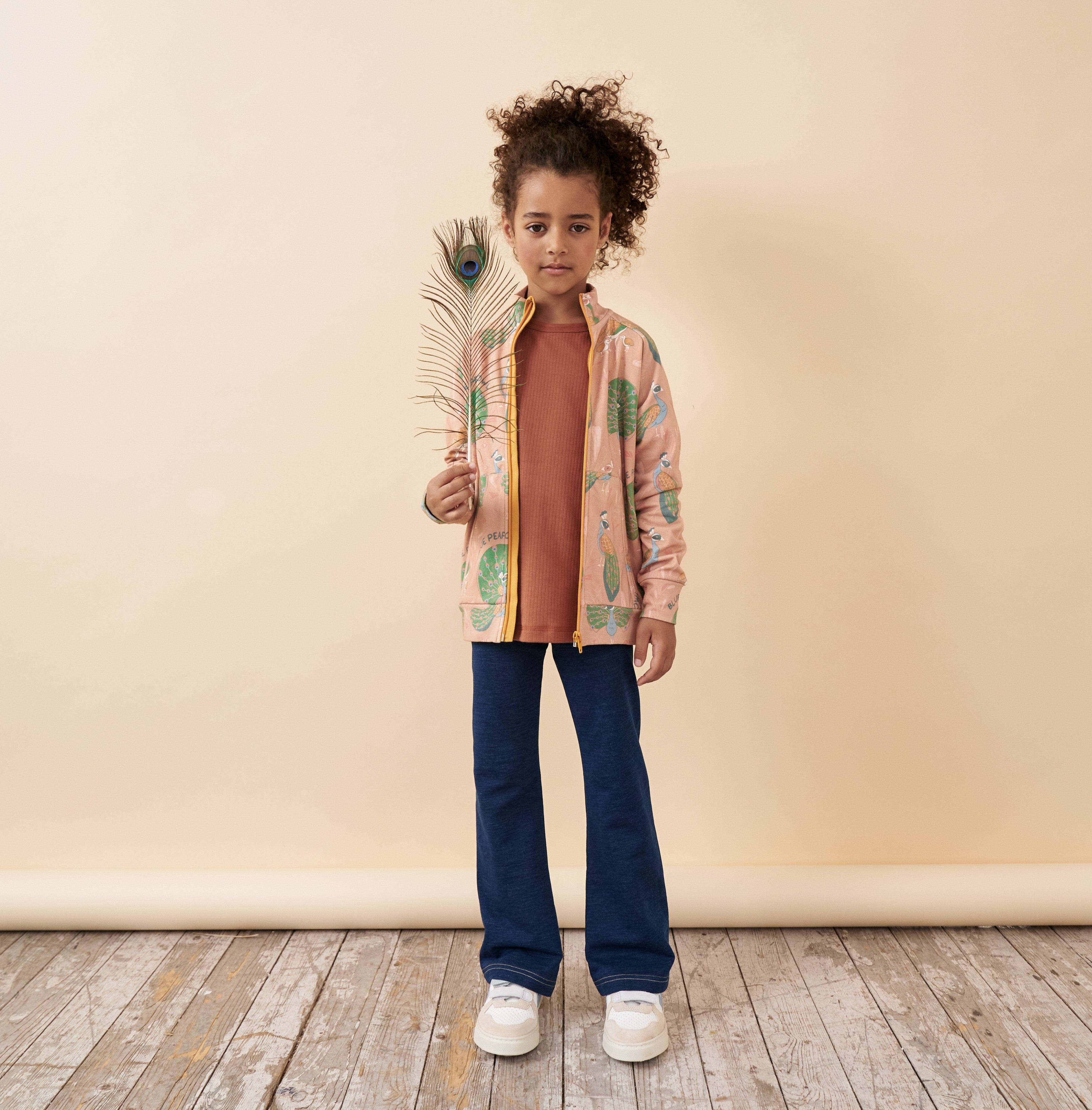 Leggings Flared Indigo Blue - Meyadey (Maxomorra)