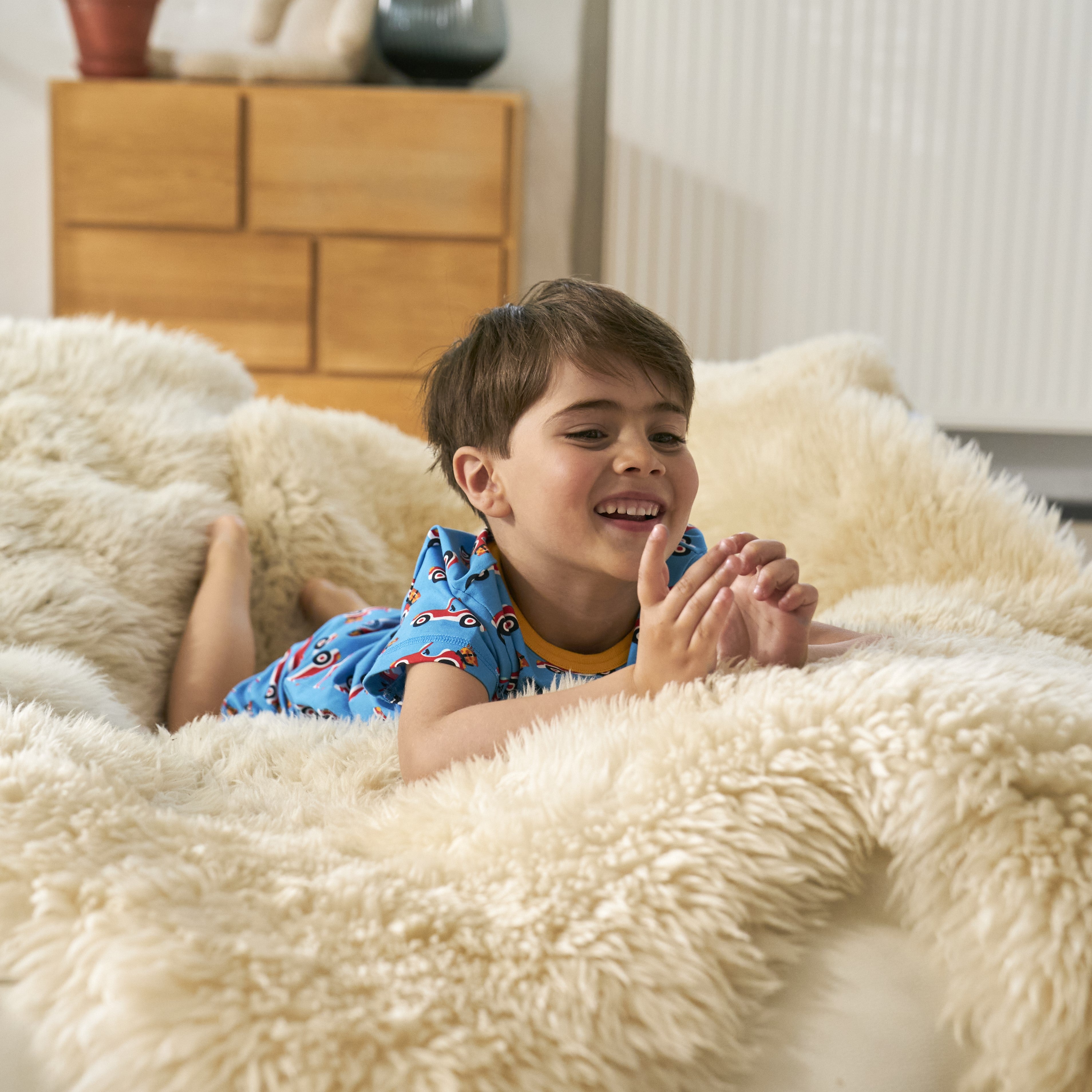 T-shirt SS Picnic Car - Maxomorra