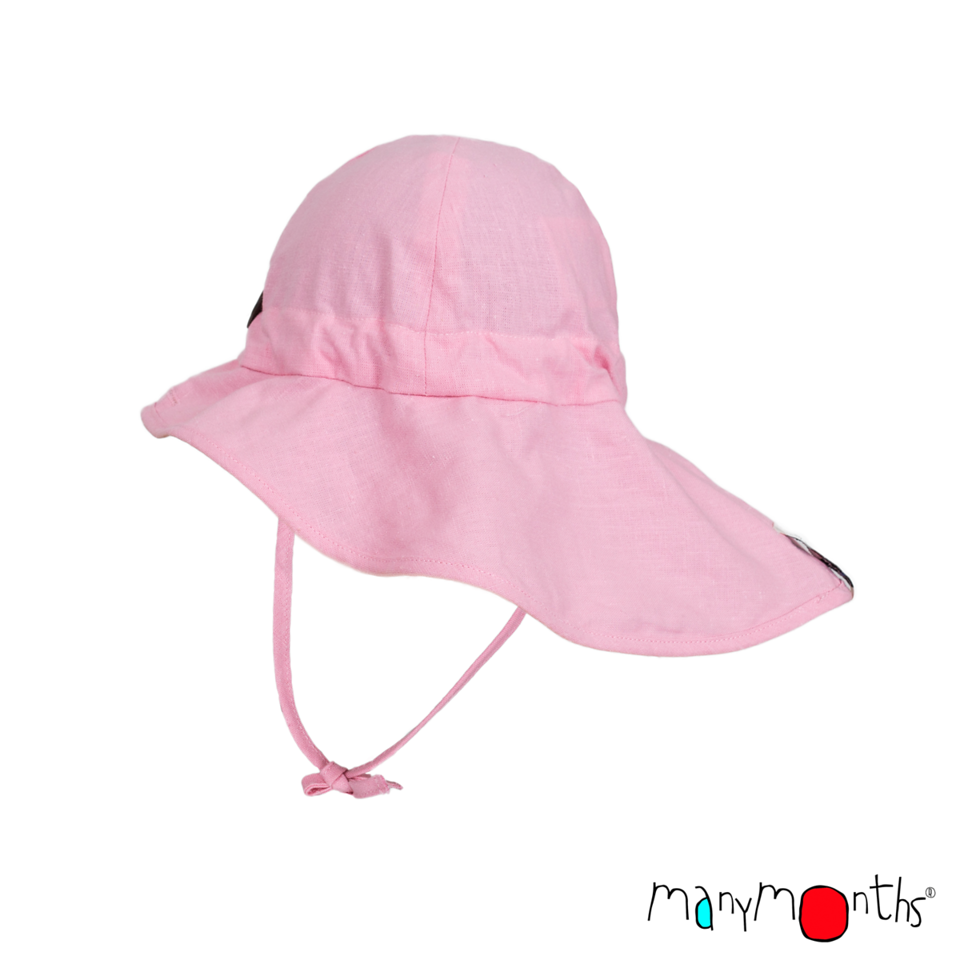 ECO Hempies Adjustable Summer Hat Light strawberry - ManyMonth MaMidea