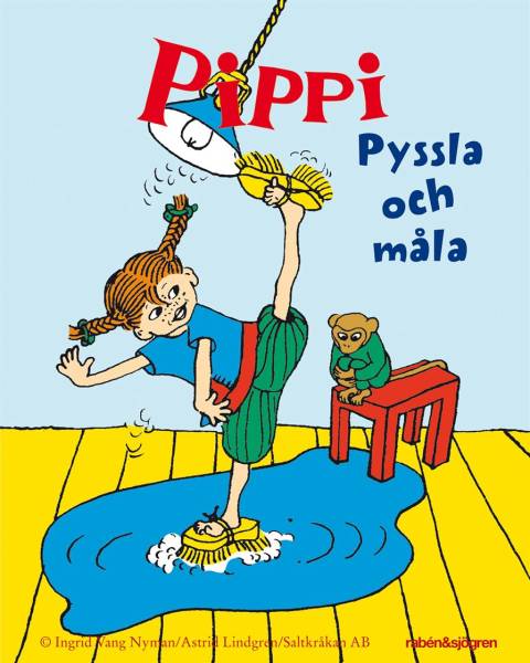 Mini-activiteitenboek Pippi (in het Zweeds) – Pippi Langkous