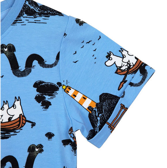 T-shirt Sea pale blue – Moomin