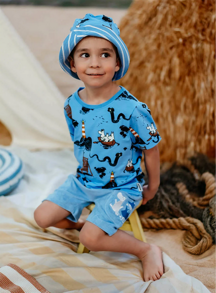 T-shirt Sea pale blue – Moomin