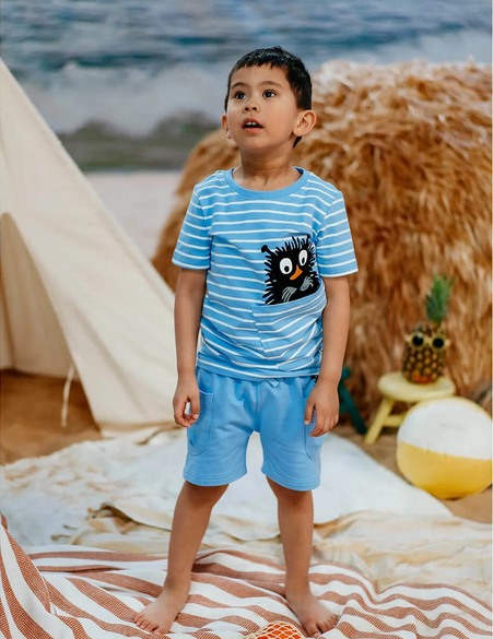 T-shirt Stinky pale blue – Moomin