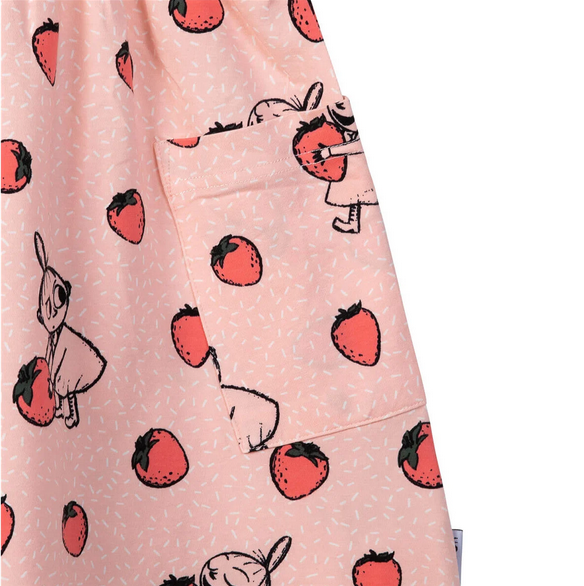 Jurk Strawberry Dress pink – Moomin