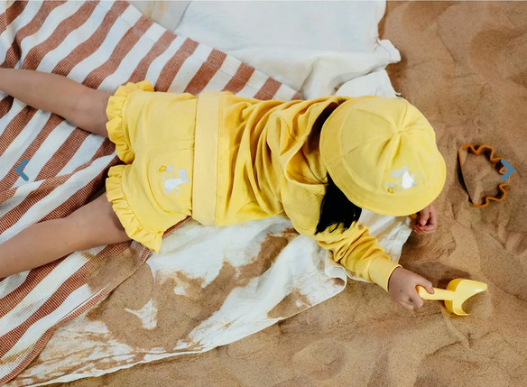 Korte Broek Trio Ruffle Shorts yellow – Moomin