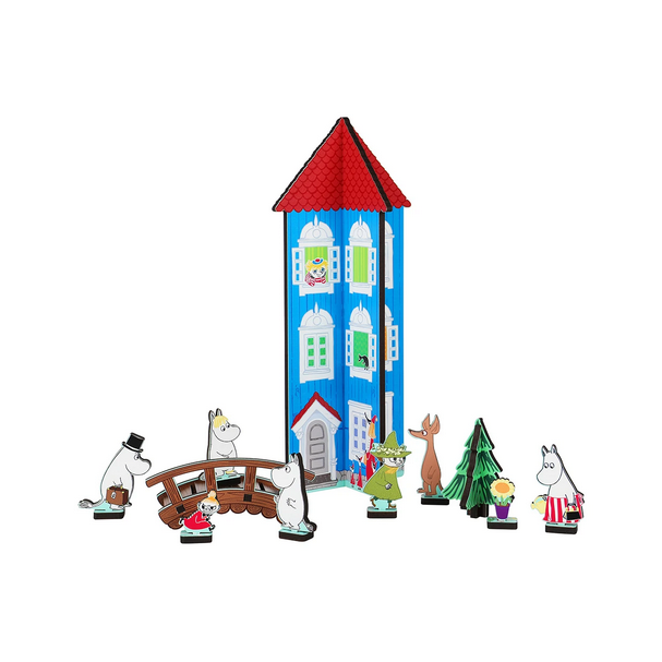 Moominhouse Puzzle Playset mdf – Moomin