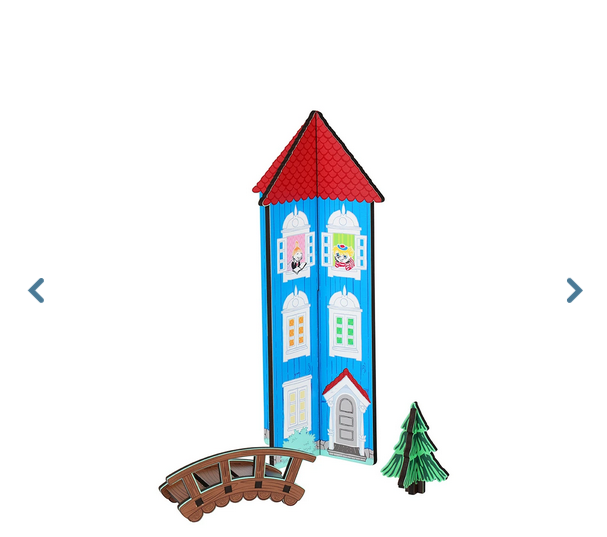 Moominhouse Puzzle Playset mdf – Moomin