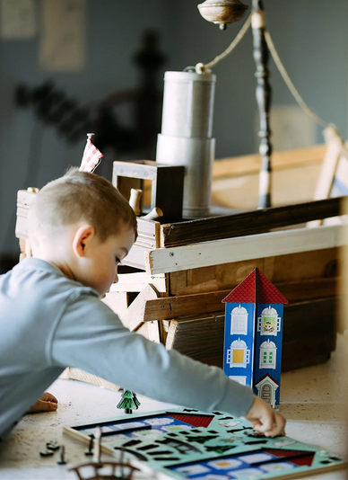 Moominhouse Puzzle Playset mdf – Moomin