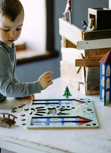 Moominhouse Puzzle Playset mdf – Moomin