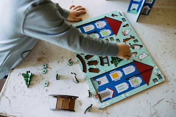 Moominhouse Puzzle Playset mdf – Moomin