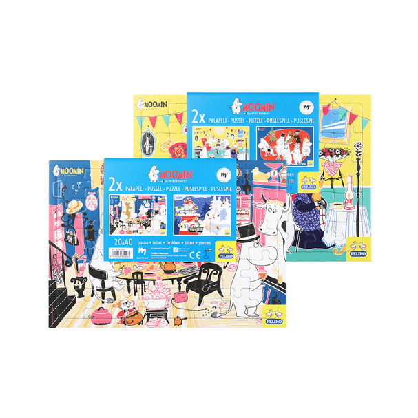 Tray Puzzle Set A4 20 & 40 Pieces - Set 1 – Moomin