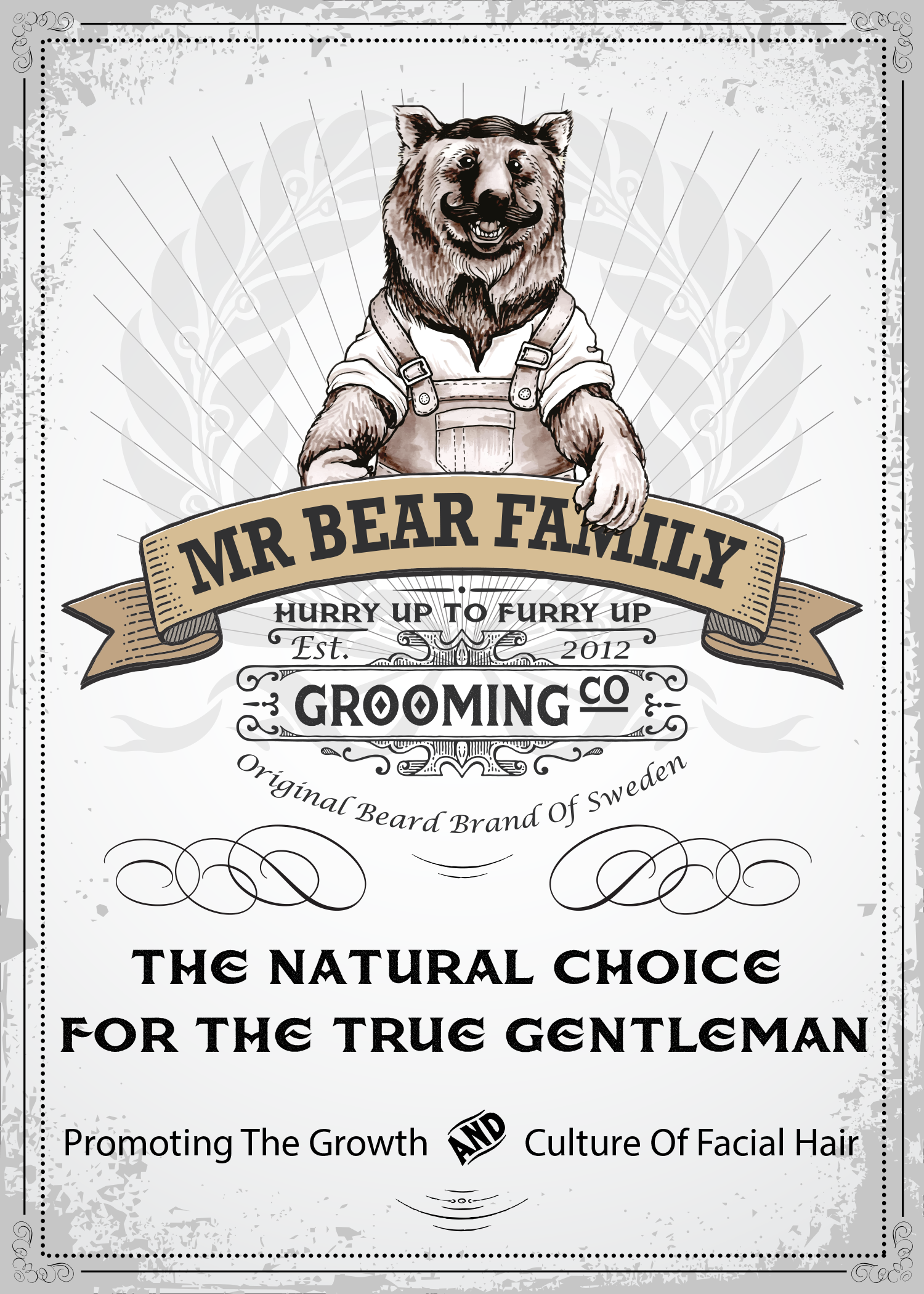 Moustache Wax Wilderness – Mr Bear Family
