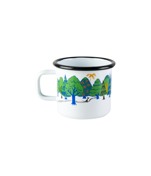 Moomin enamel mug Moomin Valley 3,7dl – Muurla