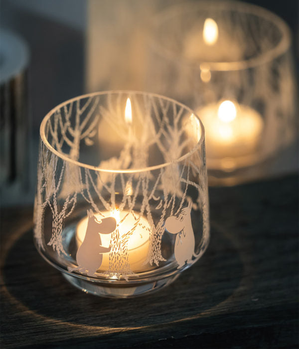 Moomin candle holder/bowl In the woods 8cm – Muurla