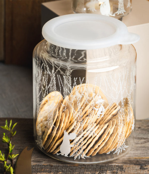 Moomin glass jar In the woods 2L – Muurla