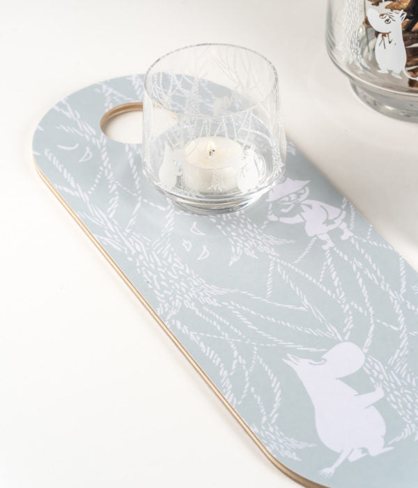 Moomin Chop & Serve board In the woods 15x44cm – Muurla