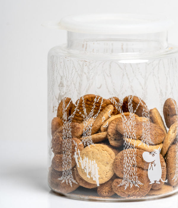 Moomin glass jar In the woods 2L – Muurla