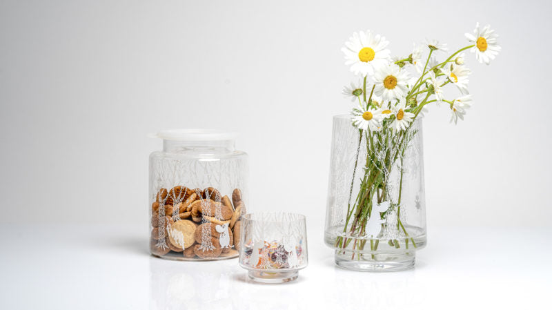 Moomin glass jar In the woods 2L – Muurla