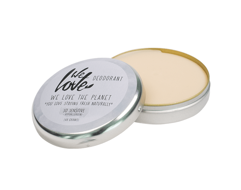Natuurlijke deodorant blikje So Sensitive – We Love The Planet