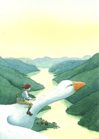 Kaart Niels Holgersson 1 - Lars Klinting – K. Hjelm Förlag