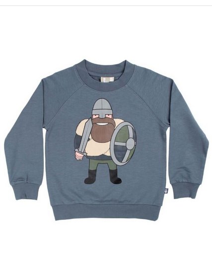 Trui Danestone Sweat RAGNAR Blue Steel Backside Print- Danefae / DYR