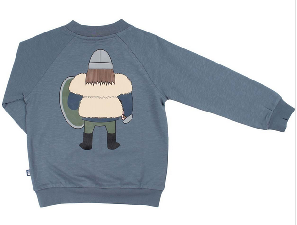 Trui Danestone Sweat RAGNAR Blue Steel Backside Print- Danefae / DYR