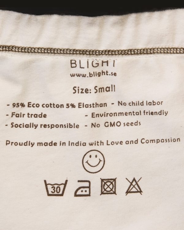 Longsleeve Dhiti Natural - B-Light Organic Clothing