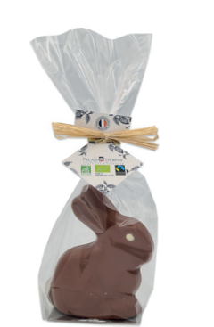Bio & Fairtrade Paashaas melk chocolade 37% - Palais D’ébène