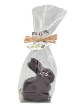 Bio & Fairtrade Paashaas puur chocolade72% - Palais D’ébène