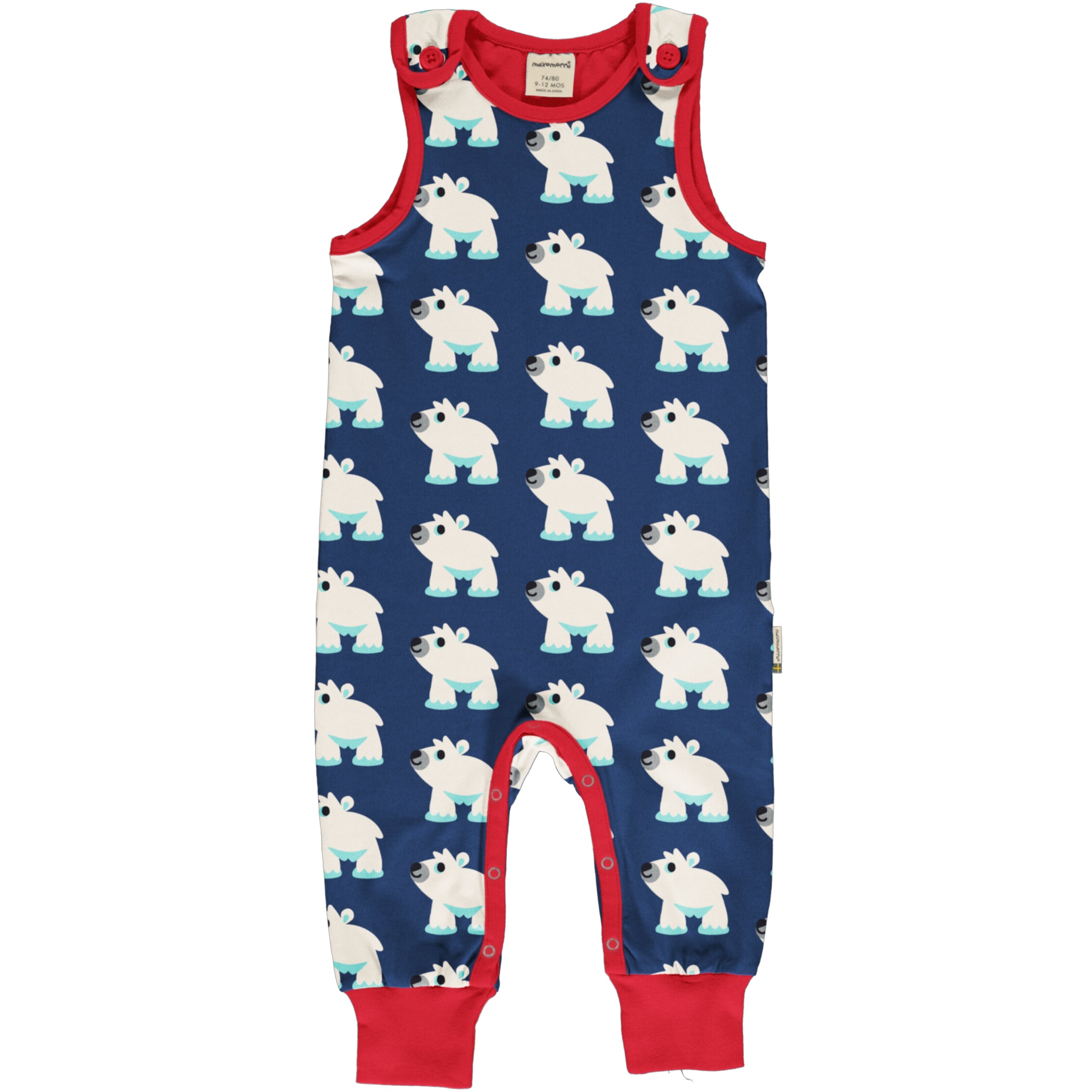 Playsuit Polar Bear - Maxomorra