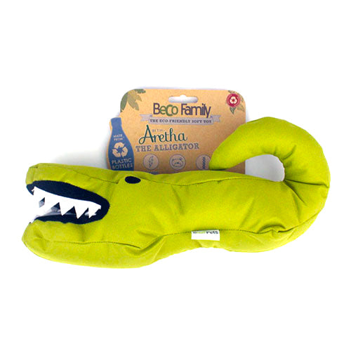 Beco Plush Toy - Aretha the Alligator - Beco Pets