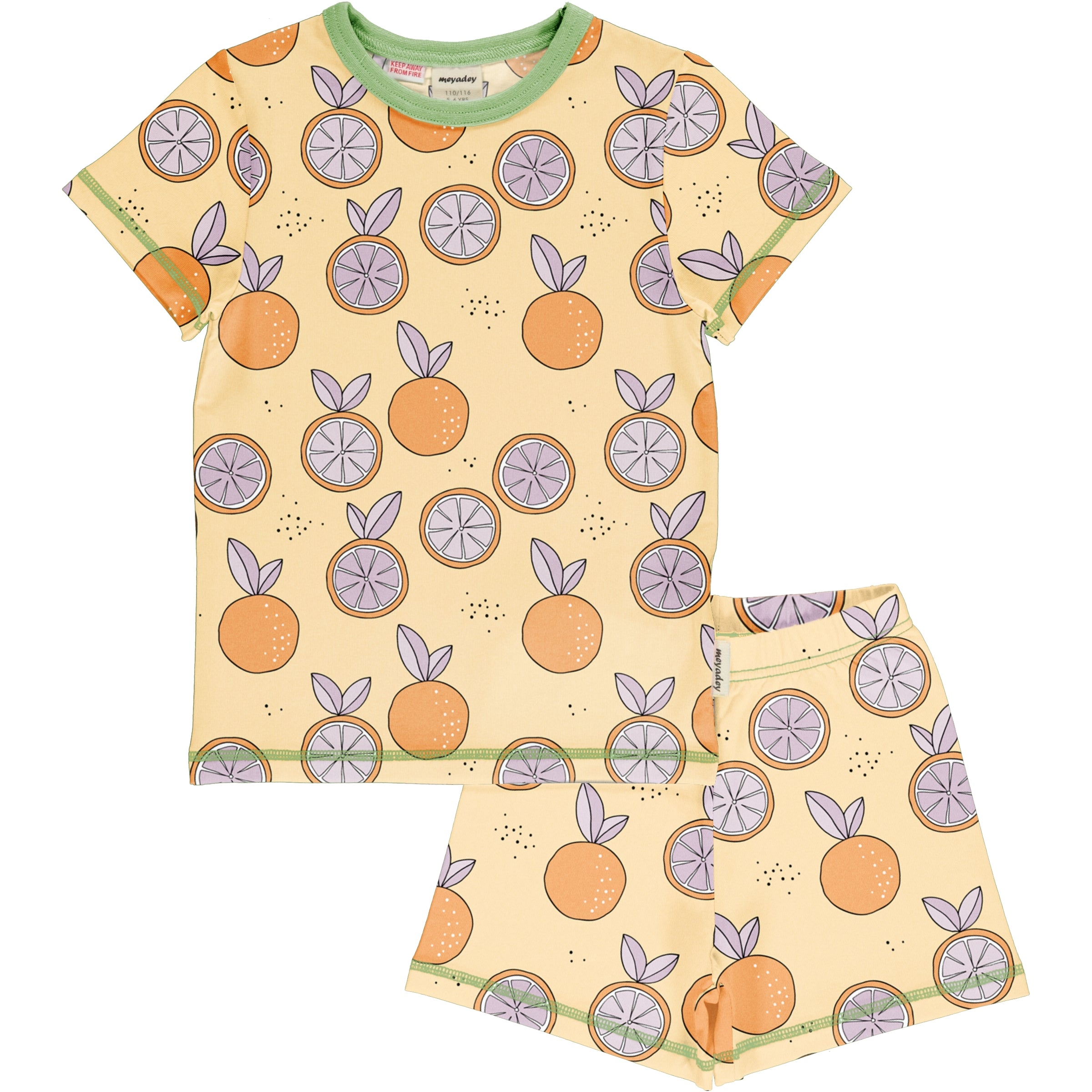 Pyjama Set SS Citrus Sun - Meyadey (Maxomorra)