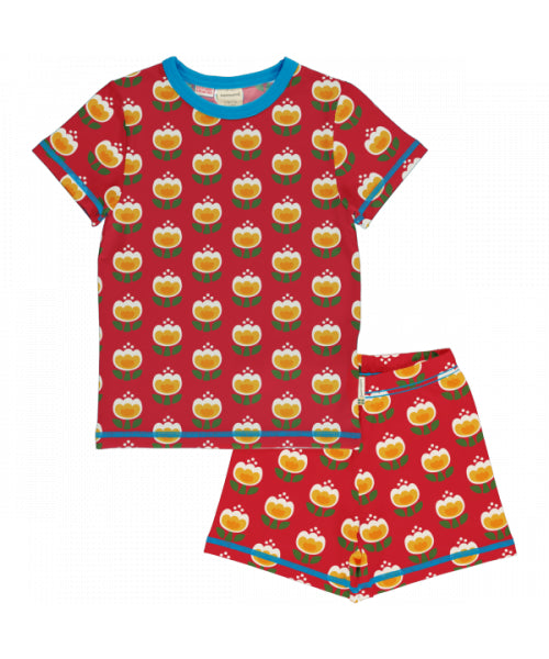Pyjama Set SS Tulip - Maxomorra
