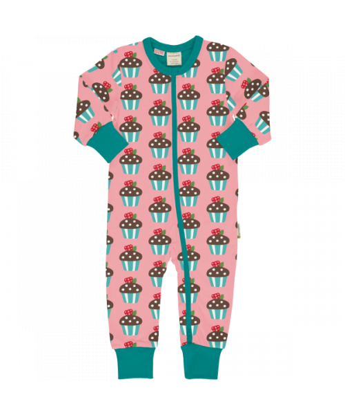 Rompersuit LS Artic Muffin - Maxomorra