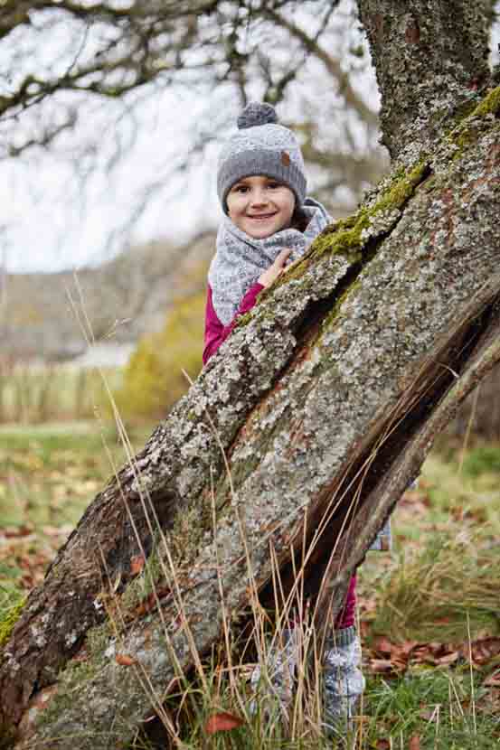 Hoofdband / Headband Elsie Grey Marl – Ivanhoe of Sweden