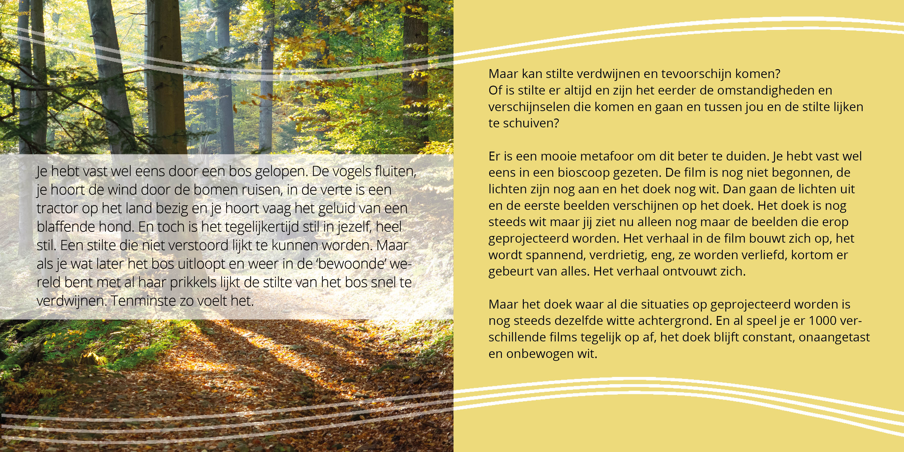 Cadeau-boekje Stilte, een ode aan het leven – Zintenz Organic Cards