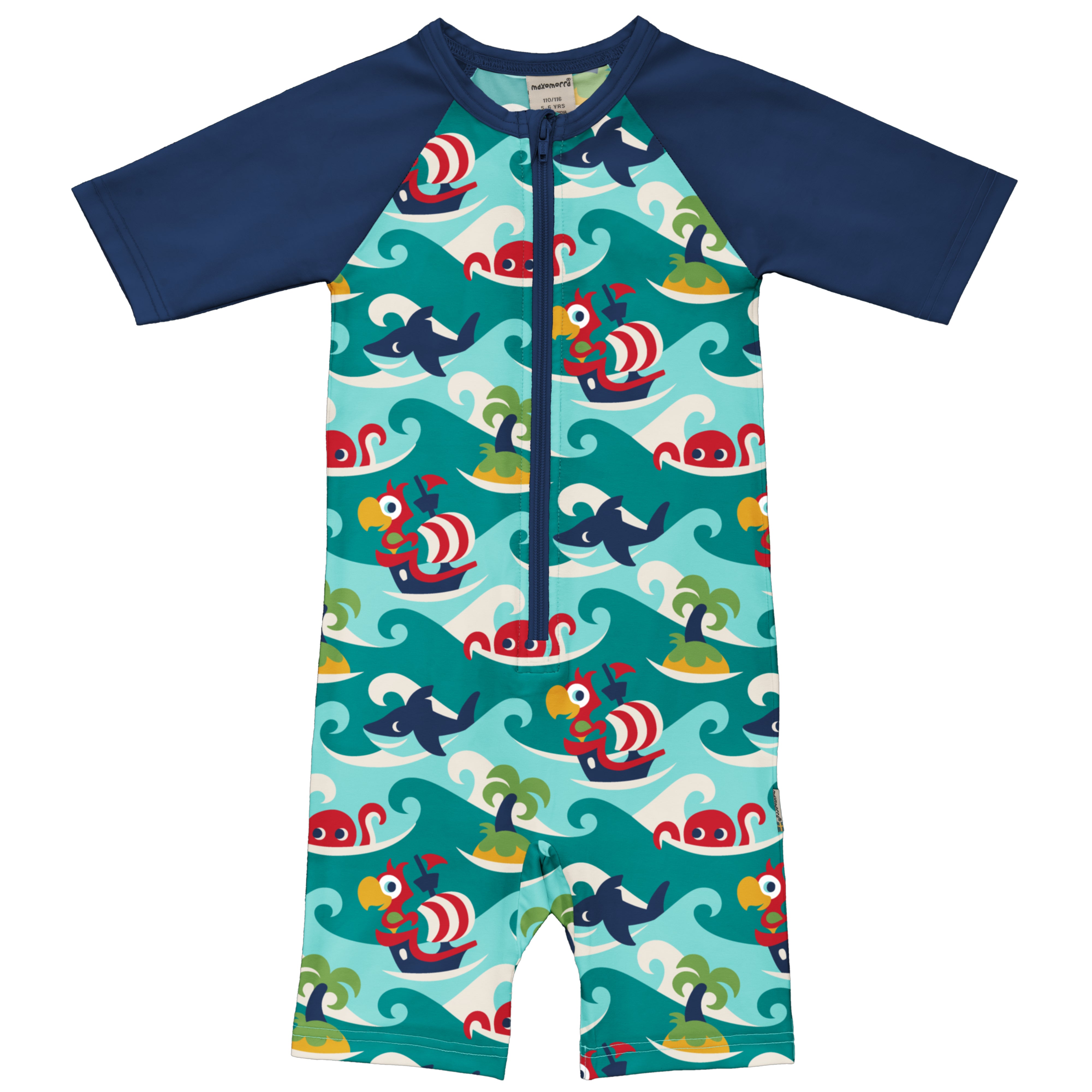 Zwemsuit Surf Suit Tropical Ocean - Maxomorra