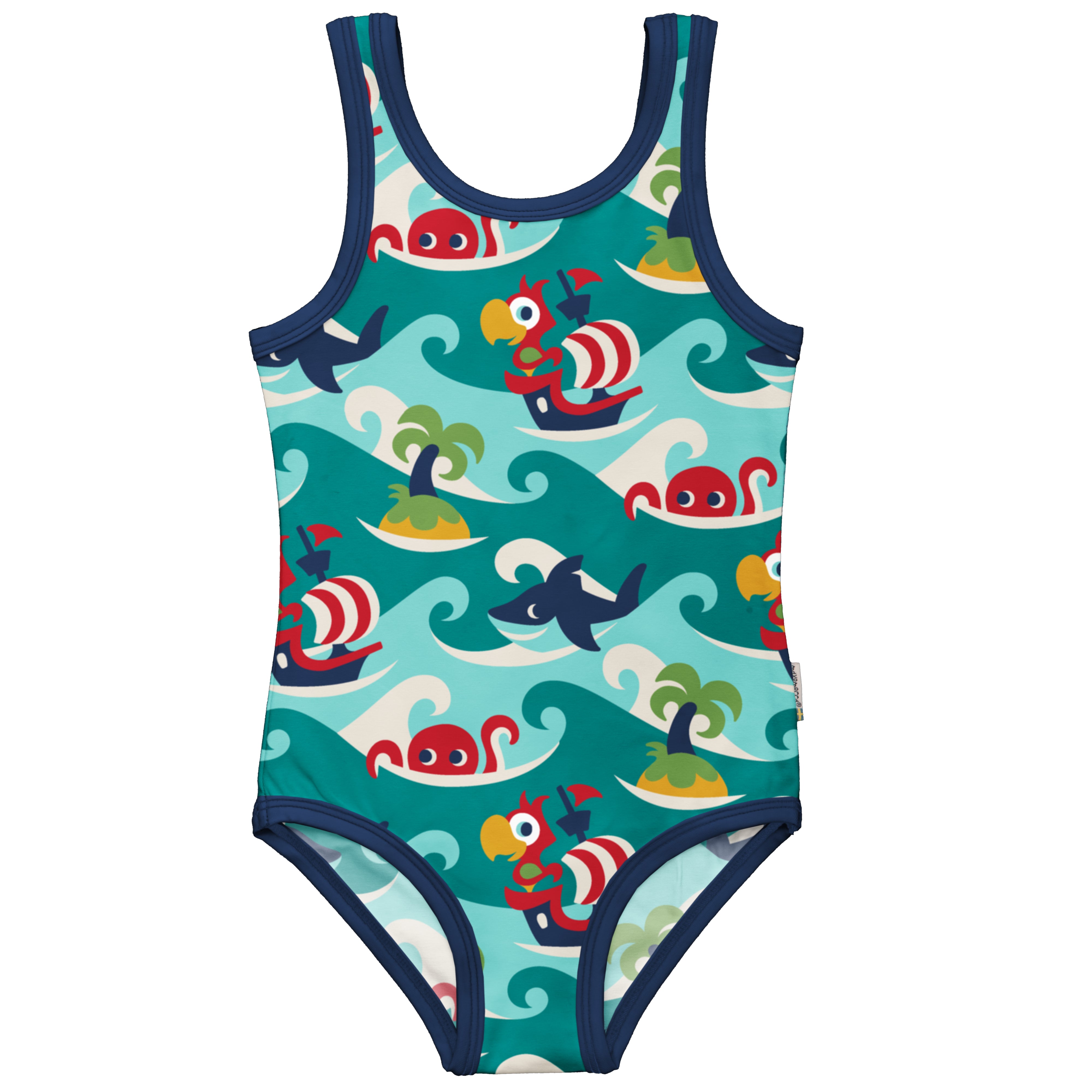 Zwempak Swimsuit Tropical Ocean - Maxomorra